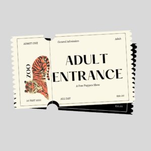 Entrance Ticket - Adult